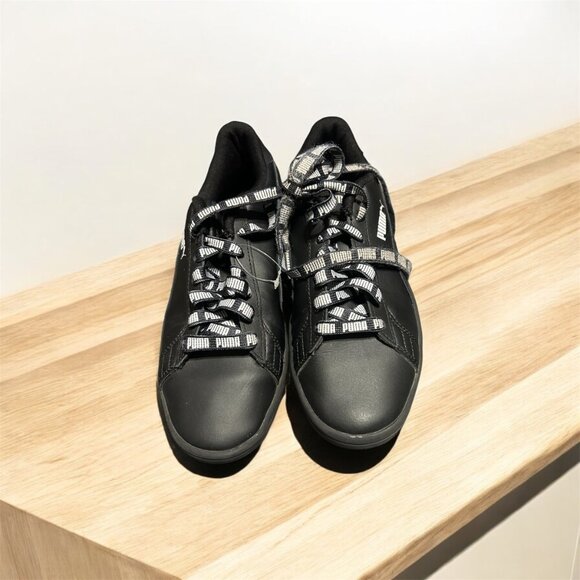 PUMA BOYS SHOES COLOR BLACK NEW NEVER SIZE 4.5 COME WITH NO BOX - Picture 1 of 10